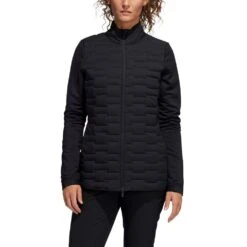 Adidas Ladies Frostguard Full-Zip Golf Jacket -Golf Equipment Discount Store 0072225 adidas ladies frostguard full zip golf jacket