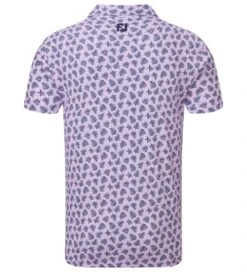 FootJoy Men's Shadow Palm Print Golf Polo Shirt -Golf Equipment Discount Store 0074841 footjoy mens shadow palm print golf polo shirt