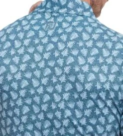 FootJoy Men's Shadow Palm Print Golf Polo Shirt -Golf Equipment Discount Store 0074855 footjoy mens shadow palm print golf polo shirt