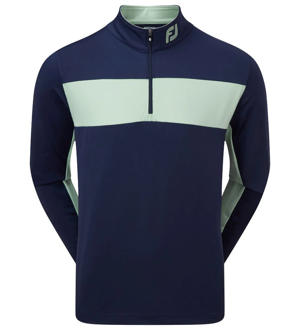 FootJoy Men's Engineered Chest Stripe Chill-Out Golf Midlayer 5 FootJoy Men's Engineered Chest Stripe Chill-Out Golf Midlayer - Image 3