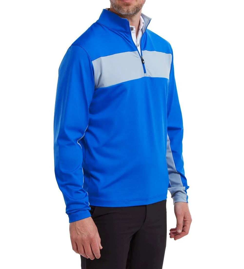 FootJoy Men's Engineered Chest Stripe Chill-Out Golf Midlayer 14 FootJoy Men's Engineered Chest Stripe Chill-Out Golf Midlayer - Image 12
