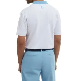FootJoy Men's Solid Stripe Placket Pique Golf Polo Shirt 28 FootJoy Men's Solid Stripe Placket Pique Golf Polo Shirt -Golf Equipment Discount Store 0074910 footjoy mens solid stripe placket pique golf polo shirt