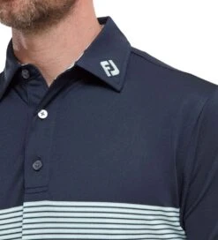 FootJoy Men's Colour Block Pique Golf Polo Shirt 38 FootJoy Men's Colour Block Pique Golf Polo Shirt -Golf Equipment Discount Store 0075017 footjoy mens colour block pique golf polo shirt