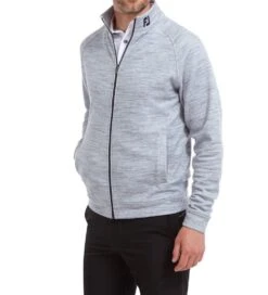 FootJoy Men's Space Dye Full-Zip Golf Midlayer -Golf Equipment Discount Store 0075093 footjoy mens space dye full zip golf midlayer