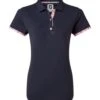 FootJoy Ladies Watercolour Trim Pique Golf Polo Shirt 1 FootJoy Ladies Watercolour Trim Pique Golf Polo Shirt -Golf Equipment Discount Store 0075221 footjoy ladies watercolour trim pique golf polo shirt