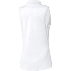 Adidas Ladies Primeblue Sleeveless Golf Polo Shirt -Golf Equipment Discount Store 0076800 adidas ladies primeblue sleeveless golf polo shirt