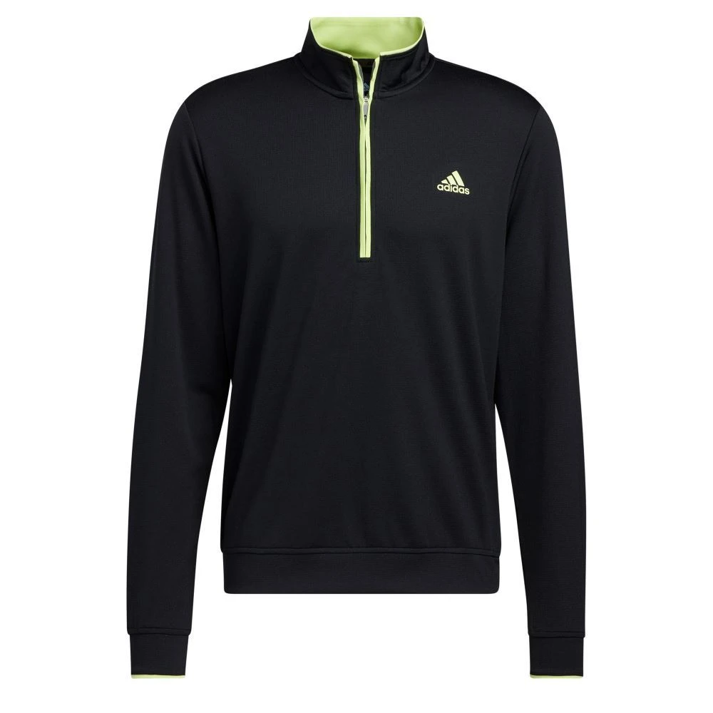 Adidas Men's PRIMEGREEN 1/4-Zip Golf Midlayer 3 Adidas Men's PRIMEGREEN 1/4-Zip Golf Midlayer
