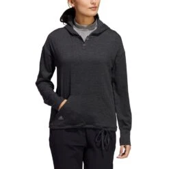 Adidas Ladies Essentials Slub Golf Hoodie -Golf Equipment Discount Store 0076861 adidas ladies essentials slub golf hoodie