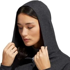 Adidas Ladies Essentials Slub Golf Hoodie -Golf Equipment Discount Store 0076869 adidas ladies essentials slub golf hoodie