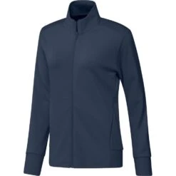 Adidas Ladies Textured Full Zip Golf Jacket -Golf Equipment Discount Store 0076939 adidas ladies textured full zip golf jacket