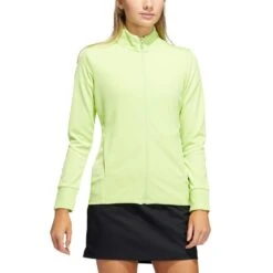 Adidas Ladies Textured Full Zip Golf Jacket -Golf Equipment Discount Store 0076947 adidas ladies textured full zip golf jacket