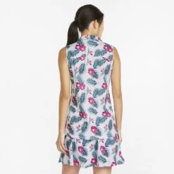 Puma Ladies Cloudspun Paradise Sleeveless Golf Polo Shirt -Golf Equipment Discount Store 0078307 puma ladies cloudspun paradise sleeveless golf polo shirt