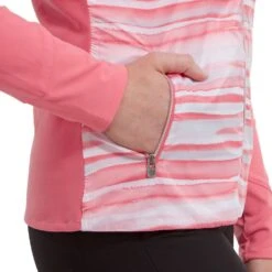 FootJoy Ladies Hybrid Watercolour Golf Jacket -Golf Equipment Discount Store 0078866 footjoy ladies hybrid watercolour golf jacket