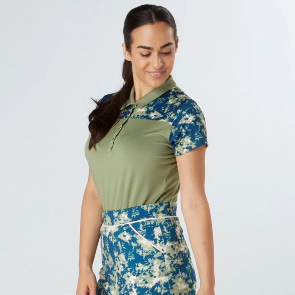 Swing Out Sister Ladies Bridgette Cap Sleeve Golf Polo Shirt 5 Swing Out Sister Ladies Bridgette Cap Sleeve Golf Polo Shirt - Image 3