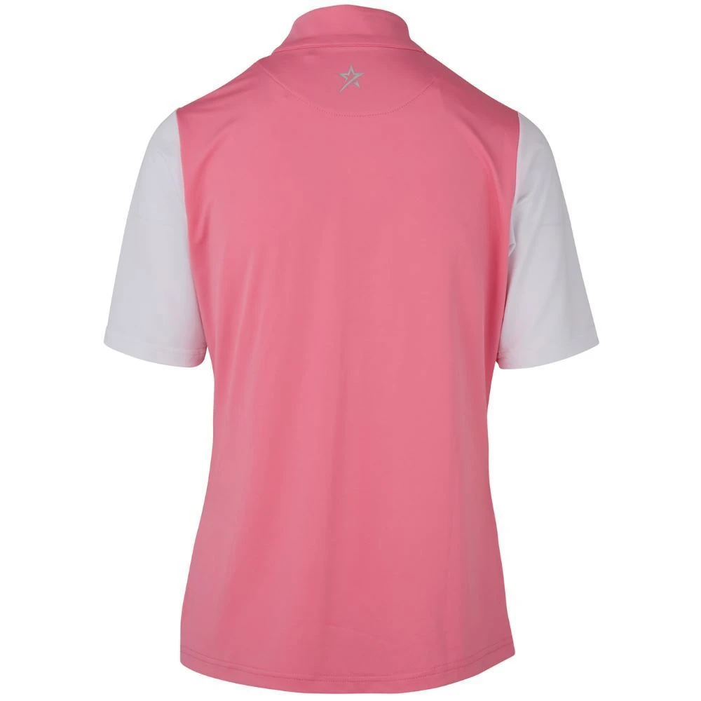 Swing Out Sister Ladies Therese Block Cap Sleeve Golf Polo Shirt 5 Swing Out Sister Ladies Therese Block Cap Sleeve Golf Polo Shirt - Image 3