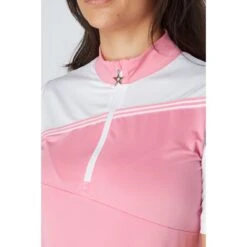 Swing Out Sister Ladies Therese Block Cap Sleeve Golf Polo Shirt 17 Swing Out Sister Ladies Therese Block Cap Sleeve Golf Polo Shirt -Golf Equipment Discount Store 0079682 swing out sister ladies therese block cap sleeve golf polo shirt
