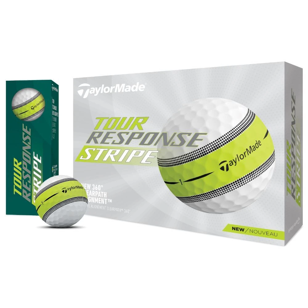 TaylorMade Tour Response Stripe Golf Balls 5 TaylorMade Tour Response Stripe Golf Balls - Image 3