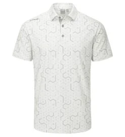 PING Men's Geo Golf Polo Shirt -Golf Equipment Discount Store 0080286 ping mens geo golf polo shirt
