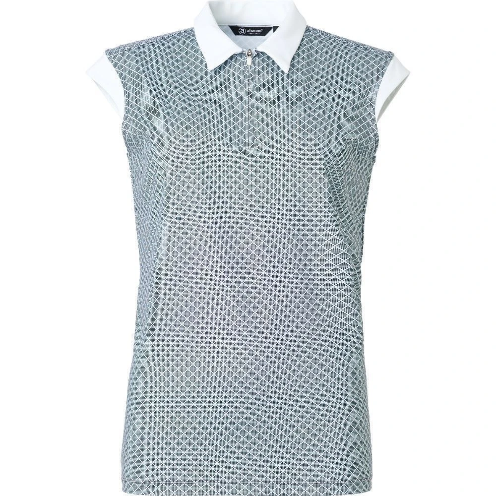 Abacus Ladies Lily Sleeveless Golf Polo Shirt 6 Abacus Ladies Lily Sleeveless Golf Polo Shirt - Image 4