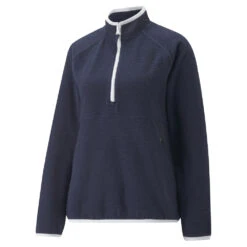 Puma Ladies Sherpa 1/4-Zip Golf Fleece