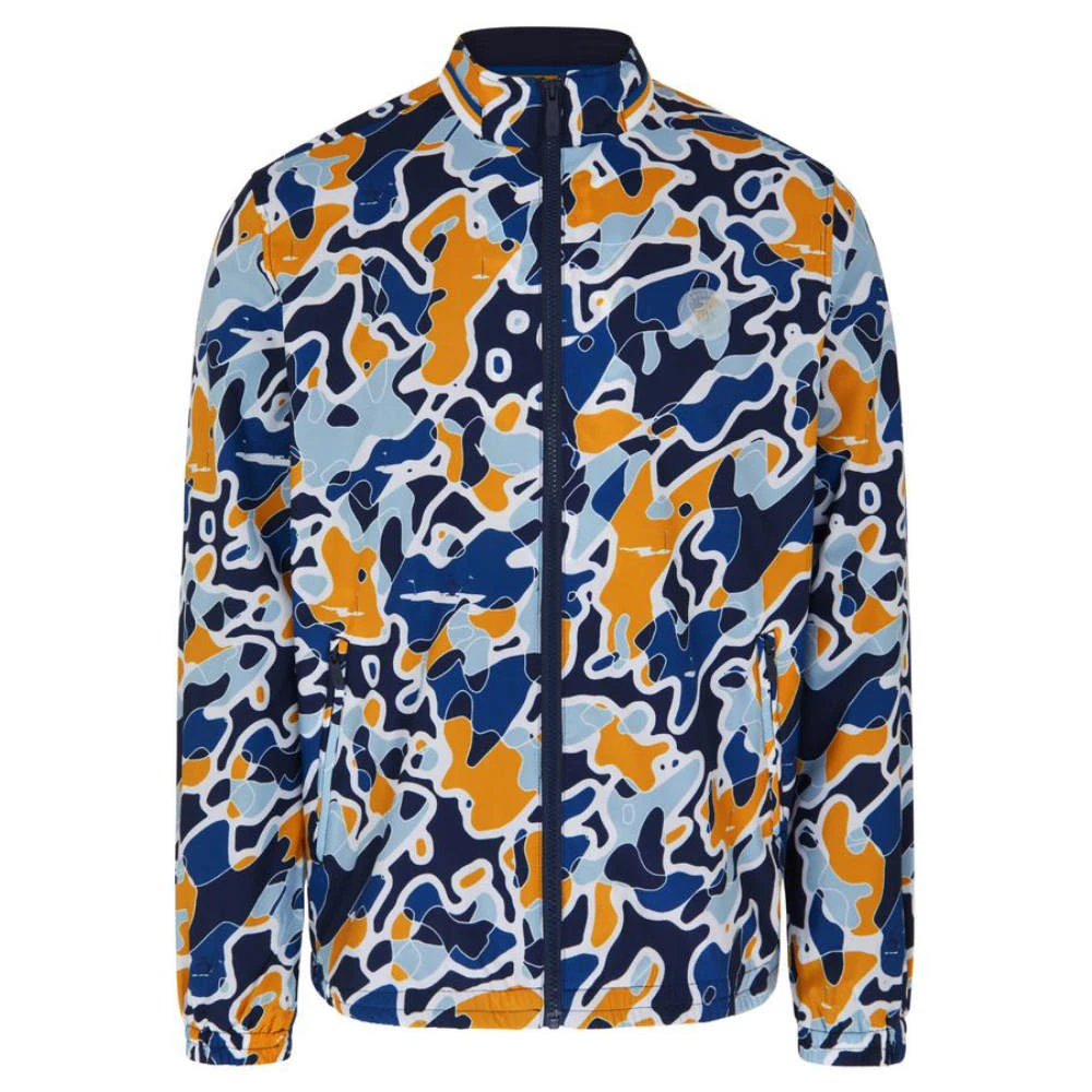 Original Penguin Men's Novelty Printed Golf Wind Jacket 3 Original Penguin Men's Novelty Printed Golf Wind Jacket