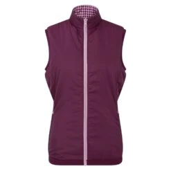 FootJoy Ladies Reversible Houndstooth Golf Vest