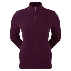 FootJoy Ladies Full-Zip Lined Golf Sweater