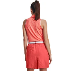 Under Armour Ladies Zinger Point Sleeveless Golf Polo Shirt -Golf Equipment Discount Store 0082663 under armour ladies zinger point sleeveless golf polo shirt