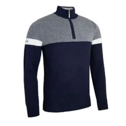 Glenmuir Men's Lawrie Touch Of Cashmere Golf Sweater