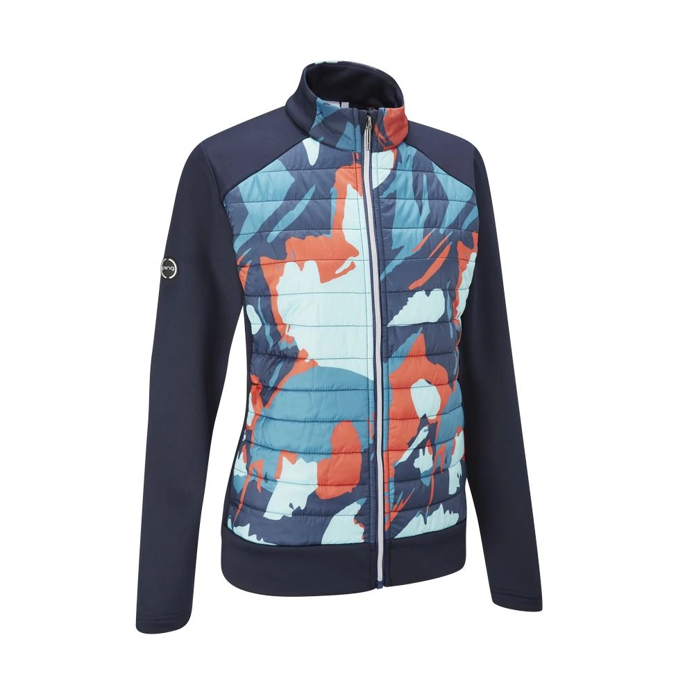 PING Ladies Pip Printed Hybrid Golf Jacket 5 PING Ladies Pip Printed Hybrid Golf Jacket - Image 3