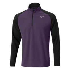 Mizuno Men's Winter Breeze Bloc 1/4-Zip Golf Mid Layer -Golf Equipment Discount Store 0083550 mizuno mens winter breeze bloc 14 zip golf mid layer