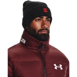 Under Armour Men's Half Time Golf Beanie -Golf Equipment Discount Store 0083685 under armour mens half time golf beanie