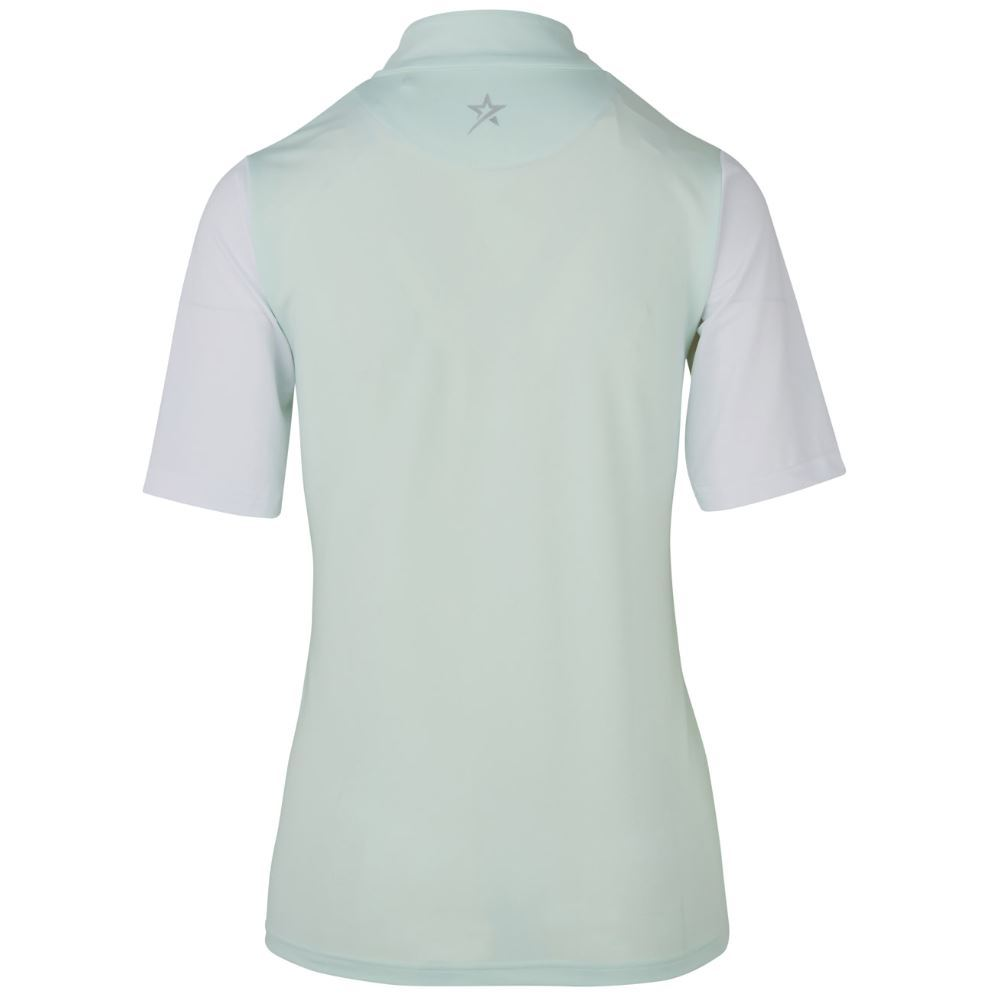 Swing Out Sister Ladies Therese Block Cap Sleeve Golf Polo Shirt 6 Swing Out Sister Ladies Therese Block Cap Sleeve Golf Polo Shirt - Image 4