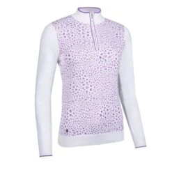 Glenmuir Ladies Janis Zip Neck Sweater -Golf Equipment Discount Store 0086115 glenmuir ladies janis zip neck sweater