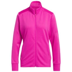 Adidas Ladies Textured Full Zip Golf Jacket -Golf Equipment Discount Store 0087988 adidas ladies textured full zip golf jacket